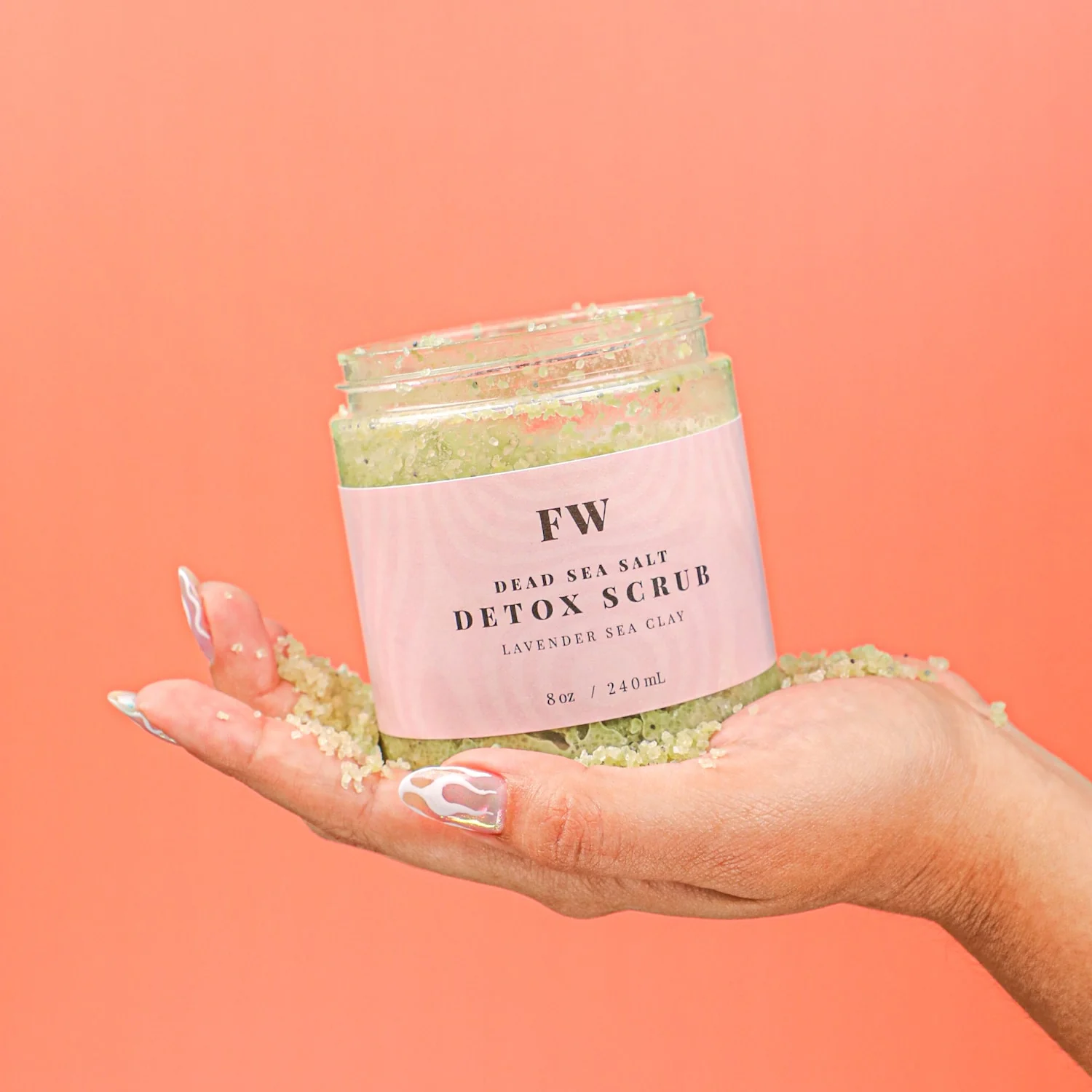 Rejuvenate Body Scrub - Eucalyptus + Sea Clay - Image 4
